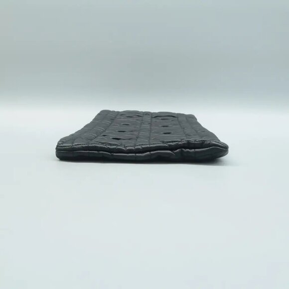 100% Authentic Dior Black Gaufre Cannage Leather Clutch Bag - Picture 5 of 12